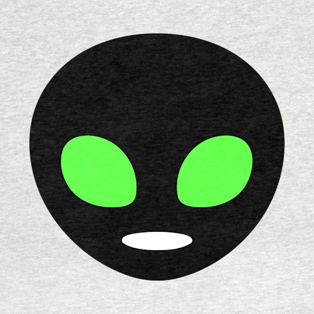 Alien Face Emoticon by AnotherOne